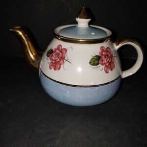 Vintage 1950's Gibsons Staffordshire Lusterware Teapot Very Good Condition